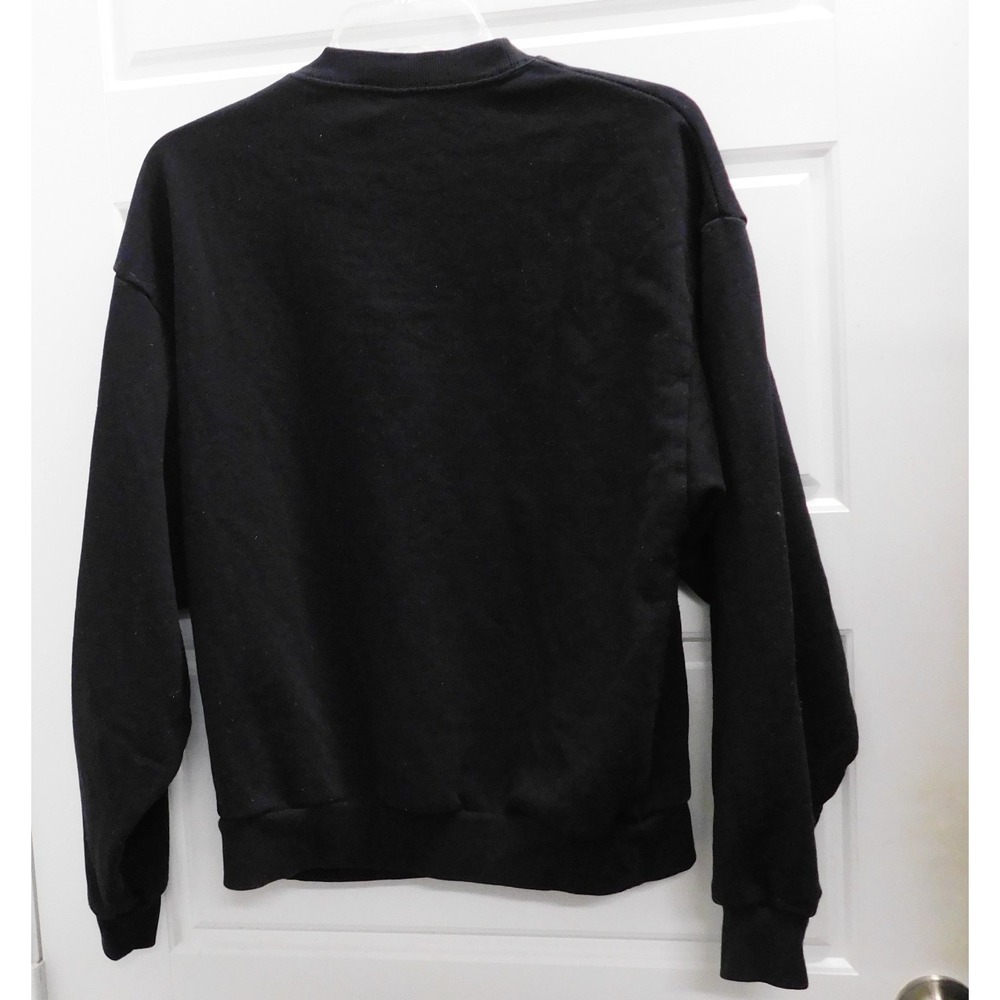 Alo Yoga Accolade Crew Neck Pullover Sweatshirt Black U3031RG sz S - Picture 4 of 4